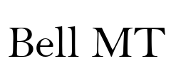 Bell MT Font Image