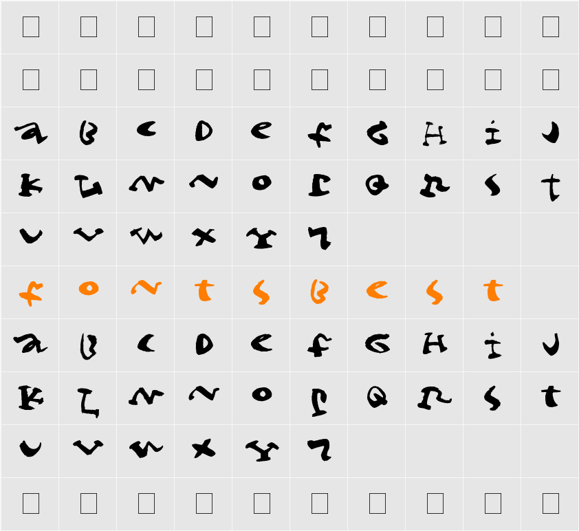 Cigar Character Map