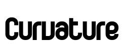 Curvature Font Image