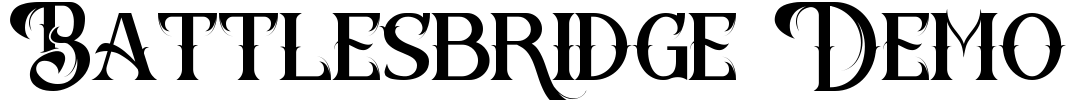 Battlesbridge Demo Font Image