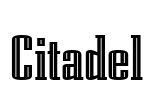 Citadel Font Image