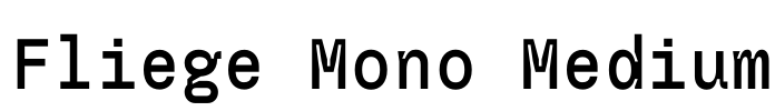 Fliege Mono Medium