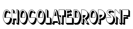 ChocolateDropsNF Font Image