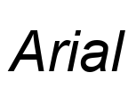 Arial Font Image