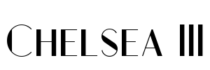 Chelsea III Font Image