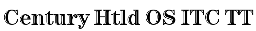Century Htld OS ITC TT