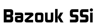 Bazouk SSi Font Image