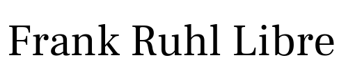 Frank Ruhl Libre