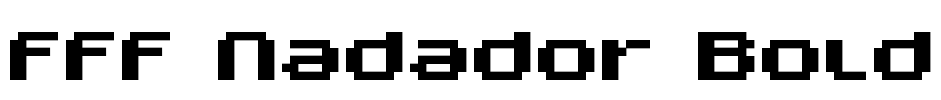 FFF Nadador Bold