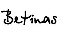 Betinas Font Image