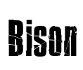 Bison Font Image
