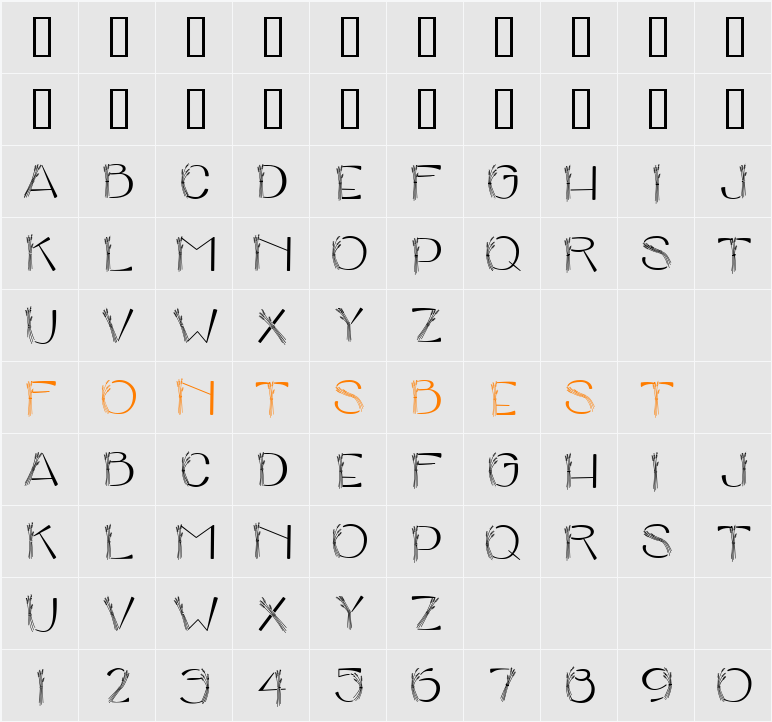 CK Harvest Character Map