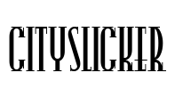 CitySlicker Font Image