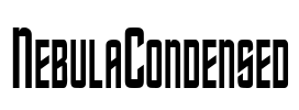 NebulaCondensed Font Image
