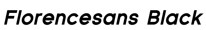 Florencesans Black