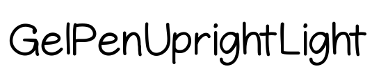 GelPenUprightLight