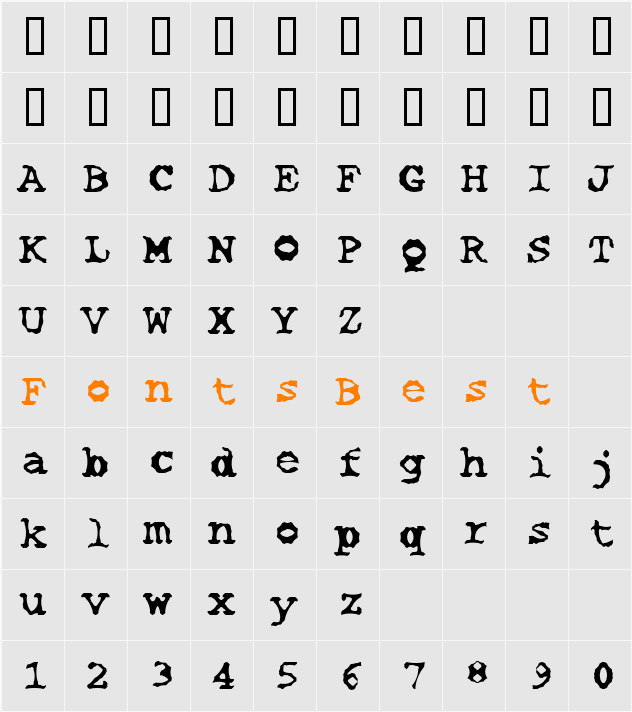 Darn Blasted Varmits Character Map