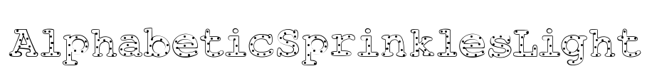 AlphabeticSprinklesLight