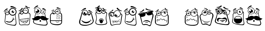Alin Square Emoji Font Image