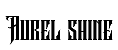 Aurel shine Font Image