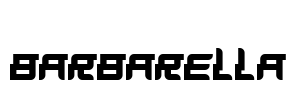 Barbarella Font Image