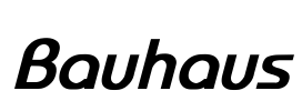 Bauhaus Font Image