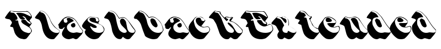 FlashbackExtended Font Image