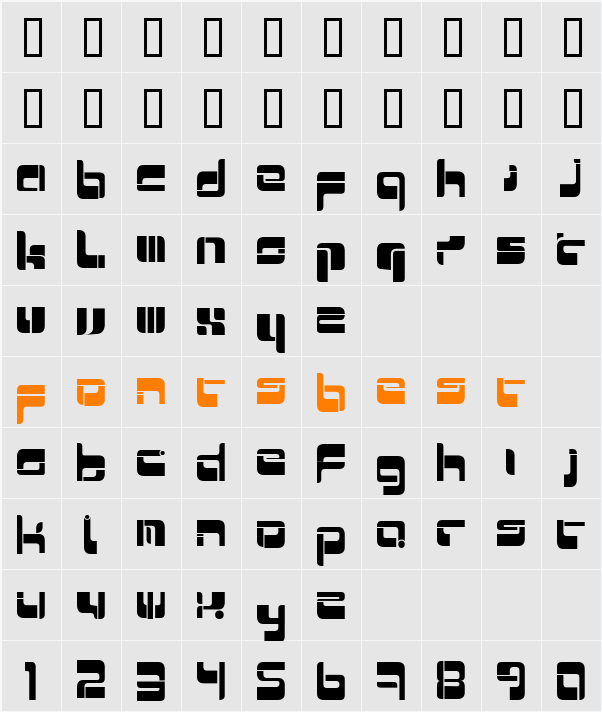 Mr Quicke Character Map