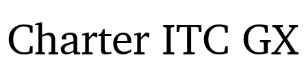 Charter ITC GX
