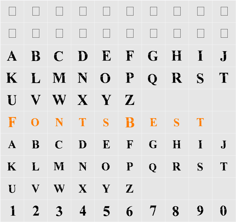 MuRdOiNk Character Map