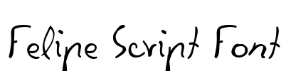 Felipe Script Font Font Image
