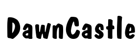 DawnCastle Font Image