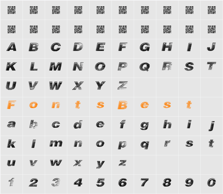 CloseRace Character Map