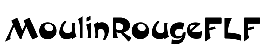 MoulinRougeFLF Font Image