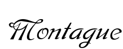 Montague Font Image