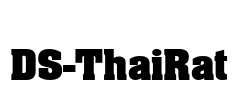 DS-ThaiRat Font Image