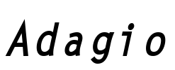 Adagio Font Image