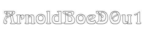 ArnoldBoeDOu1