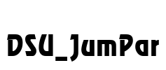 DSU_JumPar Font Image