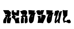 AEROSOUL Font Image