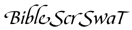 BibleScrSwaT Font Image