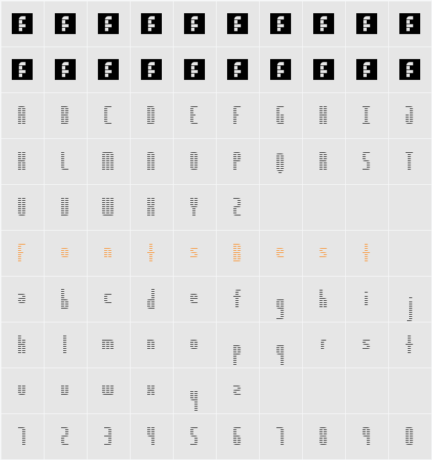 Integration Character Map