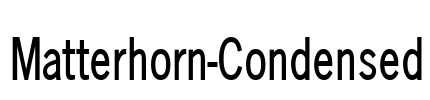 Matterhorn-Condensed