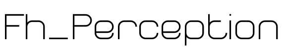 Fh_Perception Font Image