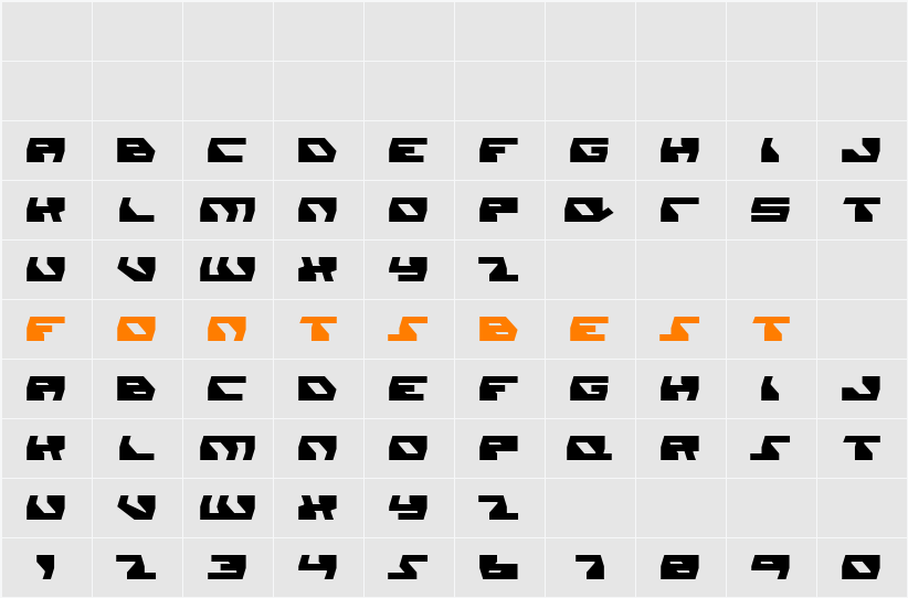 Daedalus Character Map