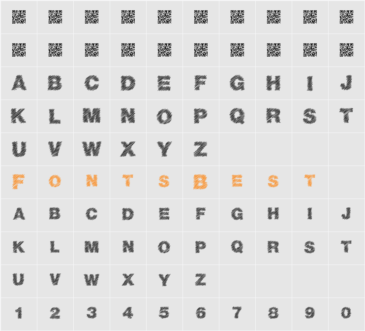 BasicScratch Character Map
