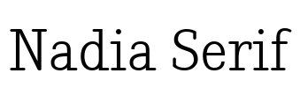 Nadia Serif
