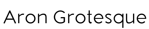 Aron Grotesque