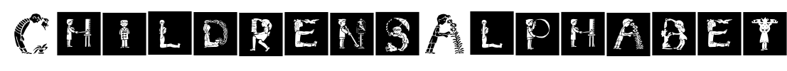 ChildrensAlphabet Font Image