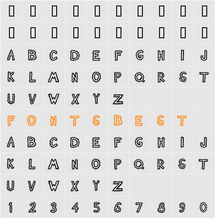 Nash Character Map